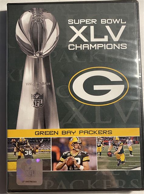 Dvd Green Bay Packers Super Bowl Xlv Champions Factory Sealed Ebay