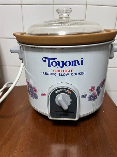 Electric Slow Cooker Toyomi 3 2 L TV Home Appliances Kitchen