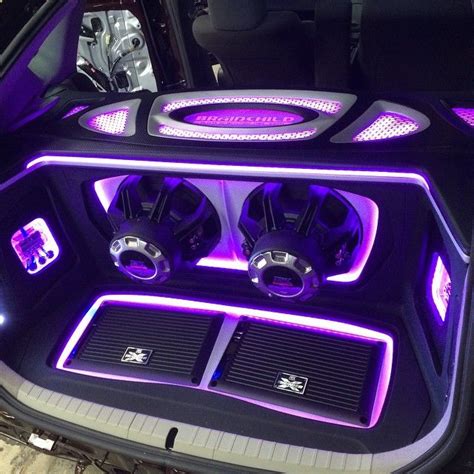 Xthunder Amplifiers Recessed Into A False Floor And 75 Series