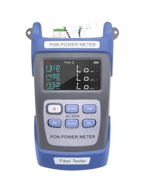 TM350 Handheld OPM FiberOptical PON Power Meter FTTX ONT OLT 1310 1490