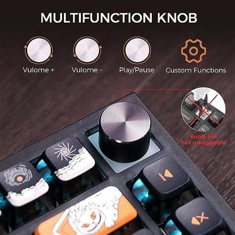 Epomaker Skyloong Gk Dark Fairy Tale Lite Gasket Like Mount Wired Hot Swappable Programmable