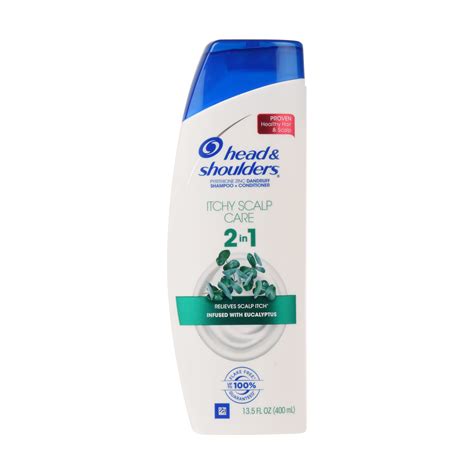 Head And Shoulders Itchy Scalp Care With Eucalyptus 2 In 1 Anti Dandruff Shampoo Conditioner