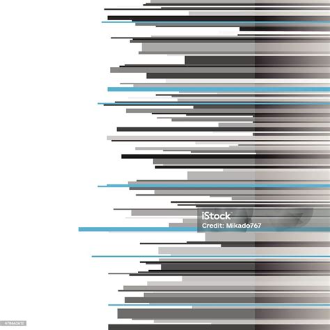 infografis abstrak garisgaris horizontal abuabu hitam  biru