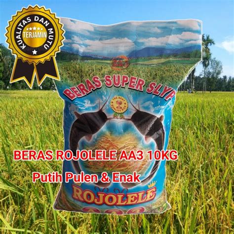 Jual Beras Slyp Super Rojolele Aa Kg Shopee Indonesia