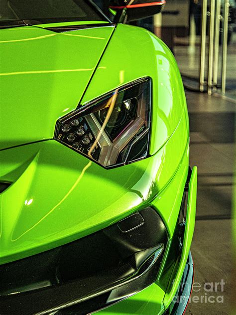 Light Green Lamborghini