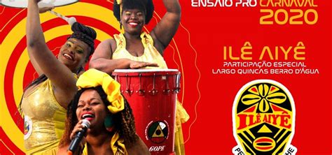 Participa O Do Il Aiy Bloco Afro Did Faz Ensaio No Pelourinho