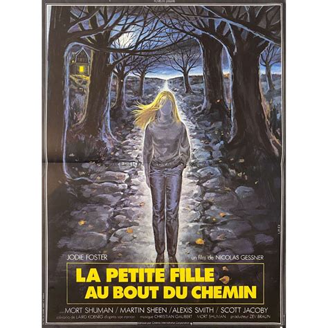 Affiche De Cin Ma Fran Aise De La Petite Fille Au Bout Du Chemin