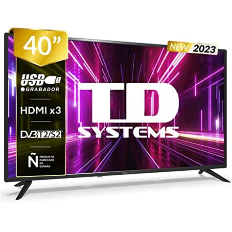 Td Systems Televisores Pulgadas Led Full Hd Usb Grabador