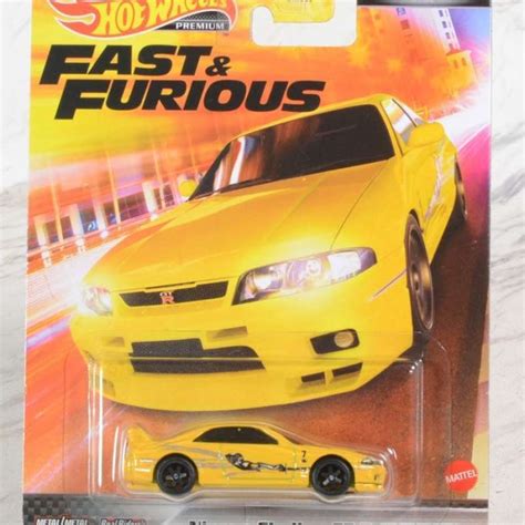 Promo Hot Wheels Premium Nissan Skyline Gt R Bcnr Fast Furious Ban Karet Diskon Di Seller