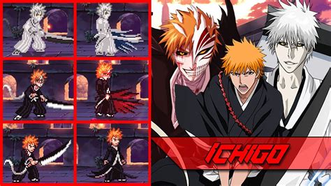 Mugen Char Ichigo V2 Char Academy By Inseph Youtube