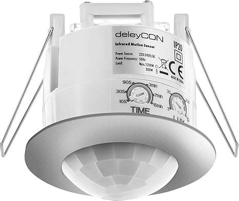 Deleycon X Infrarouge D Tecteur De Mouvement De Plafond Int Rieur