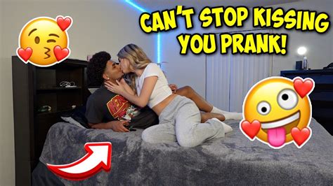 Can T Stop Kissing Hugging You Prank Youtube