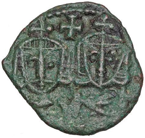 Empire Byzantin Follis Constantine V Copronymus With Catawiki