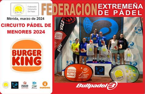 Finalizó la 2ª prueba del circuito de menores Burger King en Mérida