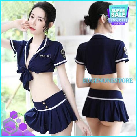 Jual Sexy Lingerie Wanita Seragam Set Rok Pendek Cosplay Seragam Cosplay A Produk Terbaik
