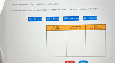 Drag Each Equation To The Correct Location On The Gauthmath