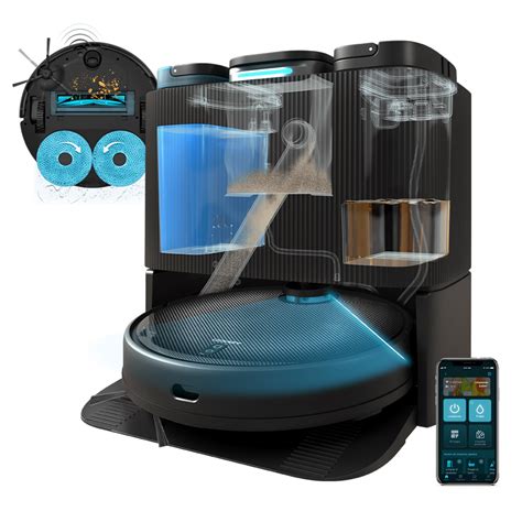 Conga Spin Revolution Home Wash Robot Aspirador L Ser Con Base De