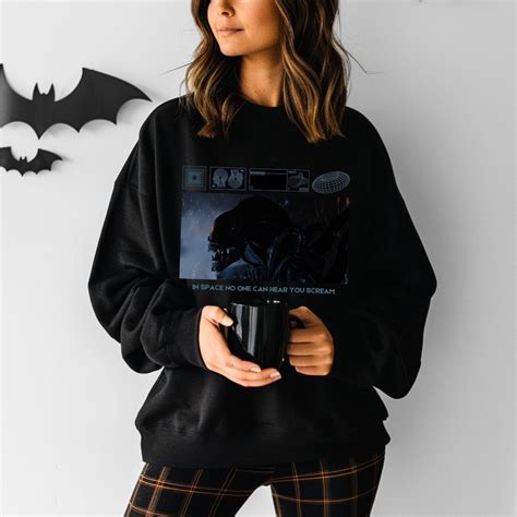 alien sweater alien romulus alien sweatshirt vintage xenomorph alien