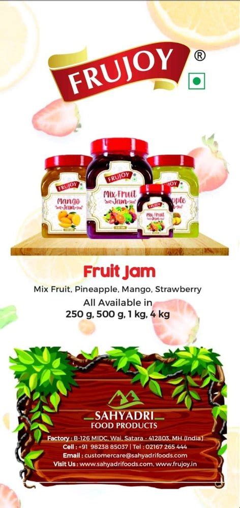 Red Mix Fruit Jam 1kg At Rs 110 In Rajkot ID 2850662459530