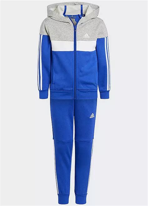 Adidas Sportswear Tiberio 3 Stripes Colour Block Tracksuit Freemans