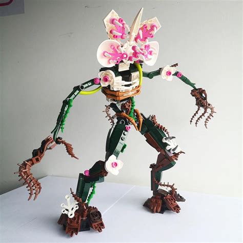 Buildmoc Stranger Things Demogorgon Orchid Monster Moc Set Building