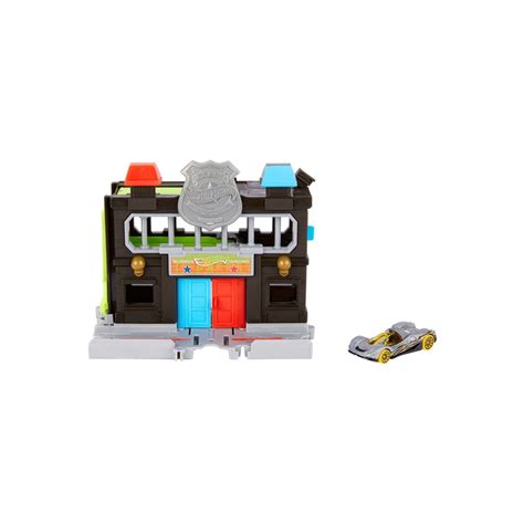 Mattel Hot Wheels City Βασικές Πίστες Downtown Police Station FRH GYP Toys shop gr