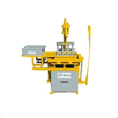 Manual Fly Ash Brick Making Machine With Vibration Kvt At