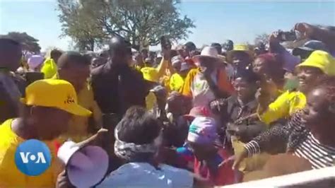 Nelson Chamisa Dancing At Ccc Rally