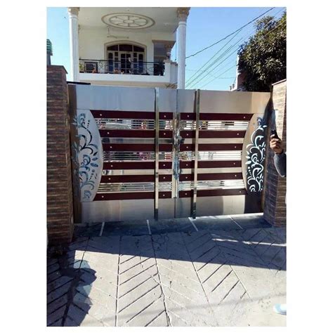 Swing Polished Ss Stainless Steel Main Gate For Home At Rs Sq