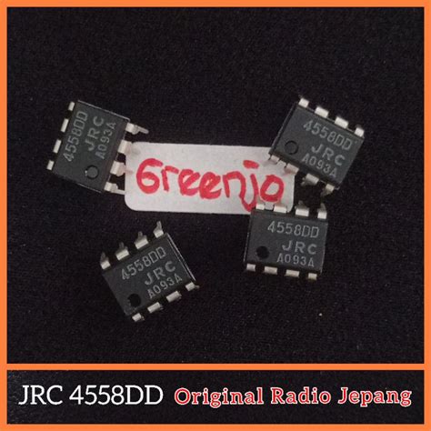 Jrc 4558D D / JRC4558DD DUAL Op Amp วิทยุ JRC ของแท้จากญี่ปุ่น | Shopee ...