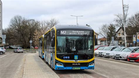 Przejazd MAN Lion s City 12E 104 ZDiTM Mińsk mazowiecki Linia M2