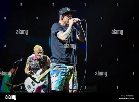The American Rock Band Red Hot Chili Peppers Performs A Live Concert At Orange Stage At Telenor