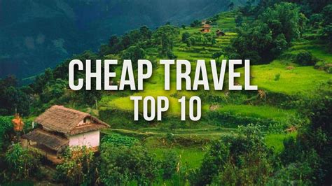 Insanely Cheap Destinations In The World Budget Travel Guide Youtube