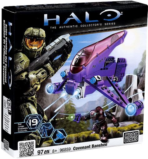 Mega Bloks Halo The Authentic Collectors Series Covenant Banshee Set ...