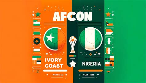 Afcon 2024 Final Can Ivory Coast Claim Third Title Against Nigeria