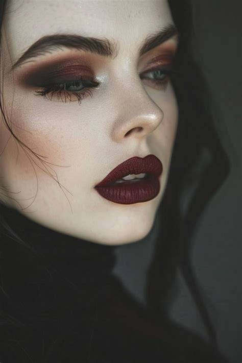 dark red lipstick  makeup  dark red lipstick dark red lips