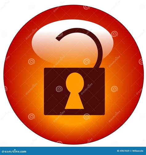 Unlocked Padlock Web Icon Stock Vector Illustration Of Reliable 4967029