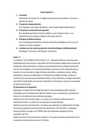 Fundamentos Economicos Tarea Semana 6 UNIVERSIDAD GALILEO IDEA