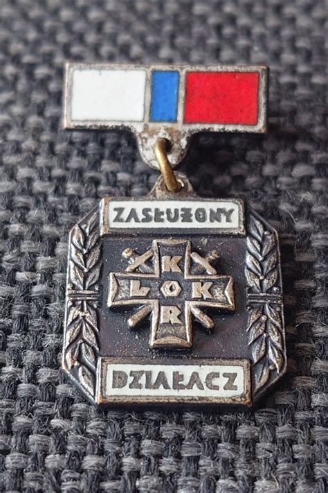 Medal Odznaka Zas U Ony Dzia Acz Lok Gorz W Wielkopolski Kup Teraz