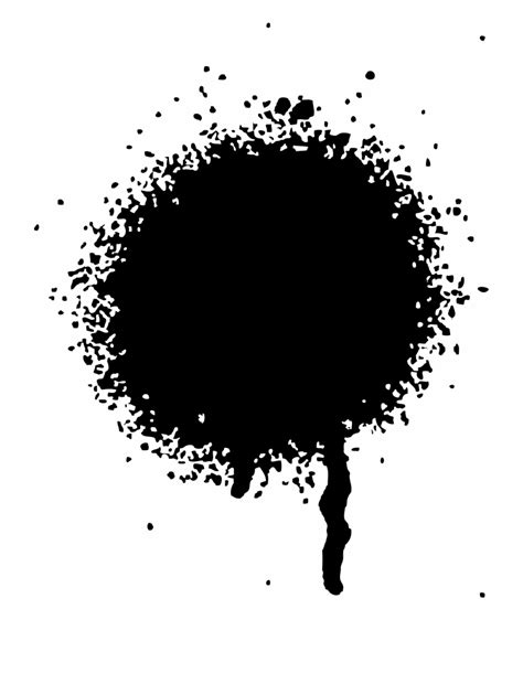 Spray Paint Splatter Png