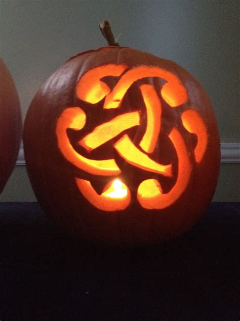 Celtic Pumpkin Carving Pumpkin Carving Halloween Pumpkin Designs