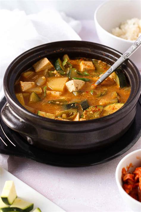 Doenjang Jjigae Korean Soybean Paste Stew That Cute Dish