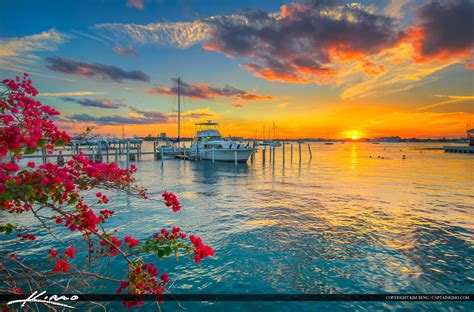 Riviera Beach Sunset at Singer Island Florida | HDR Photography by ...