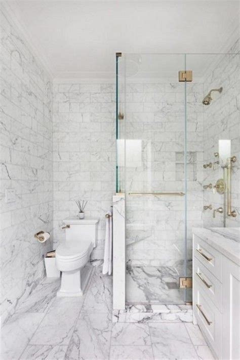 White Marble Bathroom Design