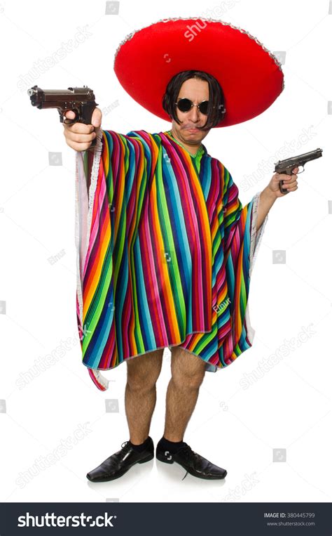 Naked Mexican Man Isolated On White Stock Photo Shutterstock
