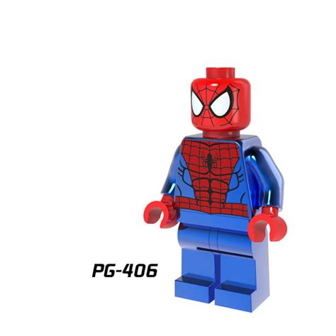 Серия Супергерой Marvel Минифигурки блоки /Мстители Человек-Паук ...