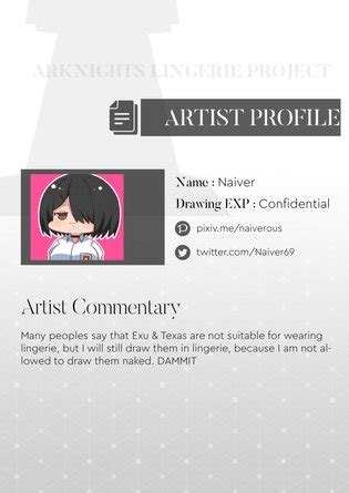 Arknights Lingerie Collaboration Fanbook Luscious Hentai Manga Porn