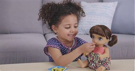 Amazon Baby Alive Snacking Noodles Baby Brunette Doll Toys Games