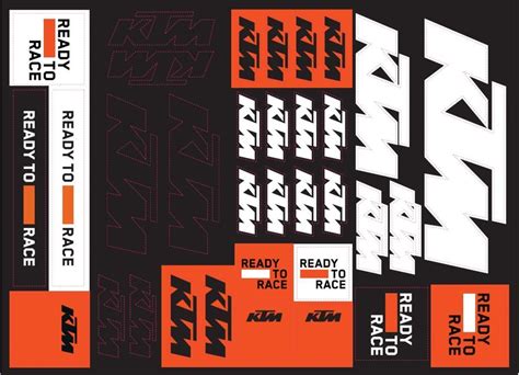 Ktm ロゴステッカー Corporate Sticker Sheet （株〕kandhコーポレーション Ktm沖縄 メルカリ