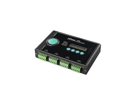 Moxa NPort 5430I - 4 port device server, 10/100M Ethernet, RS-422/485 ...